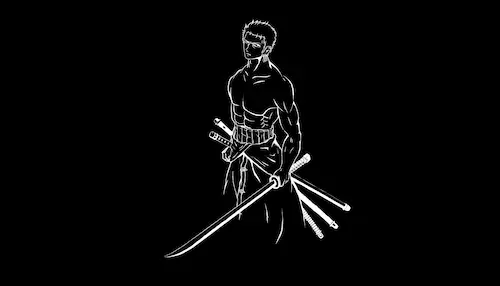 samouraï-sabre-noir-blanc-samurai-sword-black-white