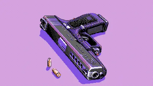 pistolet-gun-pixel-art-pixel-art-pink-rose