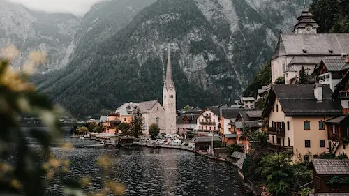 village-lake-montagne-village-lac