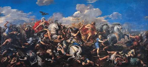 classical-battle-painting-peinture-classique-bataille