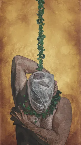 homme-plante-captive-man-plant-bound