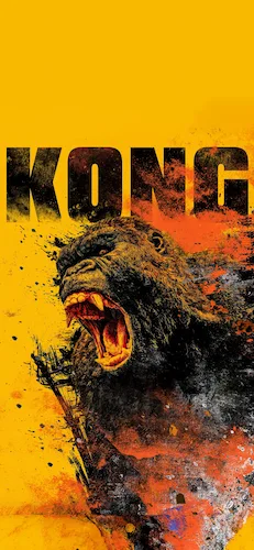 King-Kong-gorille-gorilla-géant-giant-dynamique-dynamic-illustration-film-movie-couleurs-bright-color