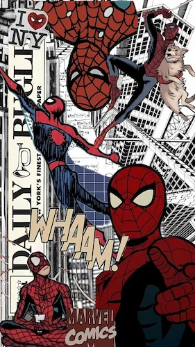 Spiderman-Spiderman-Comics-Comics-Ville-City-Aventure-Adventure