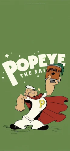 popeye-dessin-animé-cartoon-épinards-spinach-héros-hero