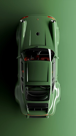 cars-voiture-green-vert-porsche