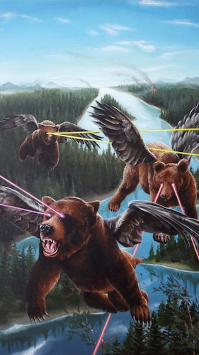 ours-ailes-lasers-foret-bears-wings-lasers-forest