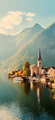 village-mountains-montagnes-reflection-reflet