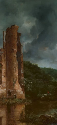 ruined-tower-landscape-tour-en-ruine-paysage