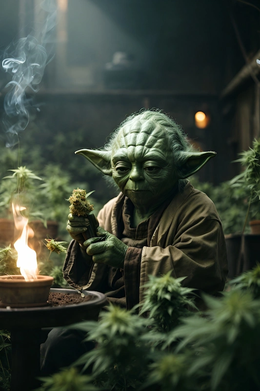 yoda-vert-green-weed-smoke-fumer-wtf